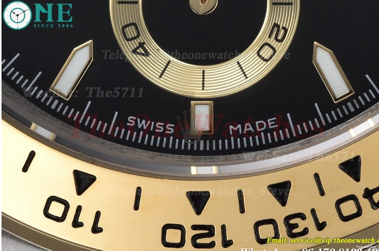 YG Dial SS GDF A3836 Daytona Black 40mm 0210